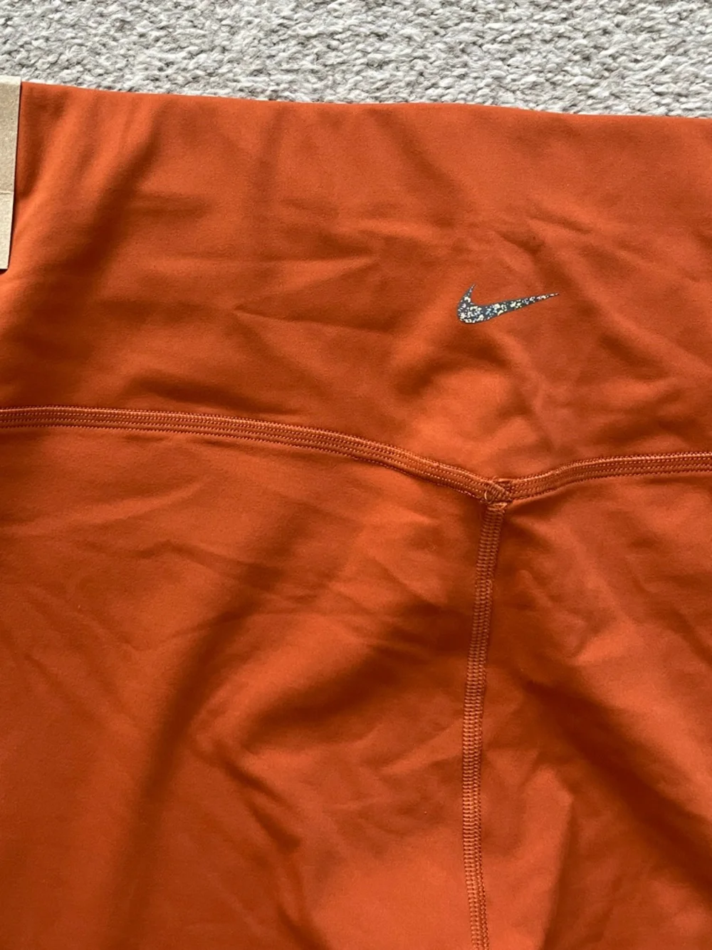 NWT Nike Yoga Rust Orange High-Rise Women’s Leggings Size 2X - Picture 7 of 7
